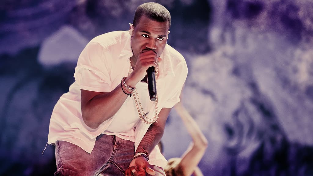 Kanye West in concert
