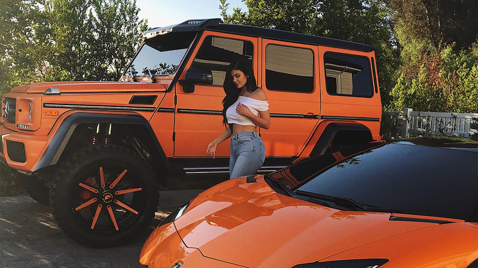 Kylie Jenner Car Collection AMG G63