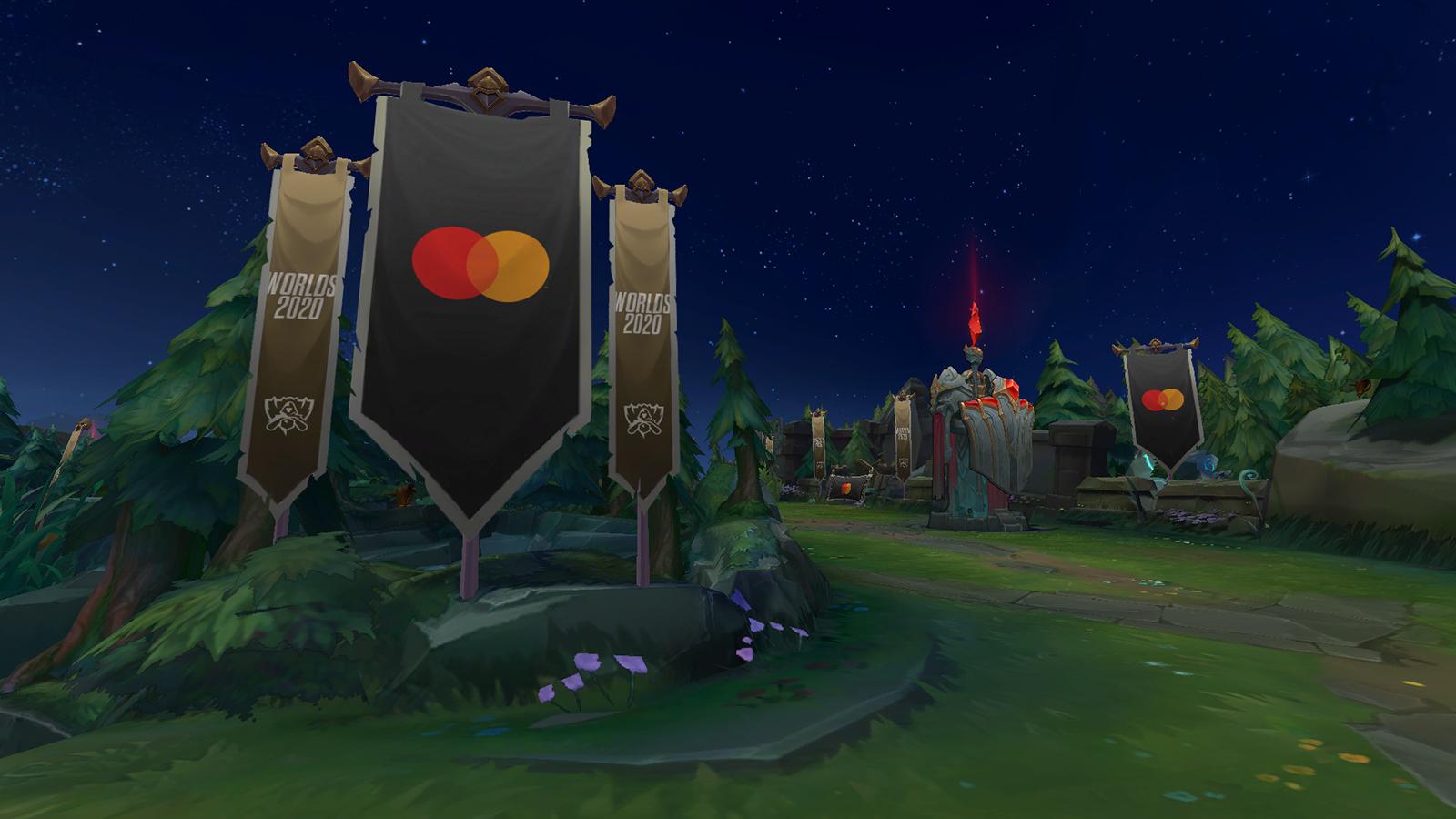 League of Legends Mastercard In-Game Banner