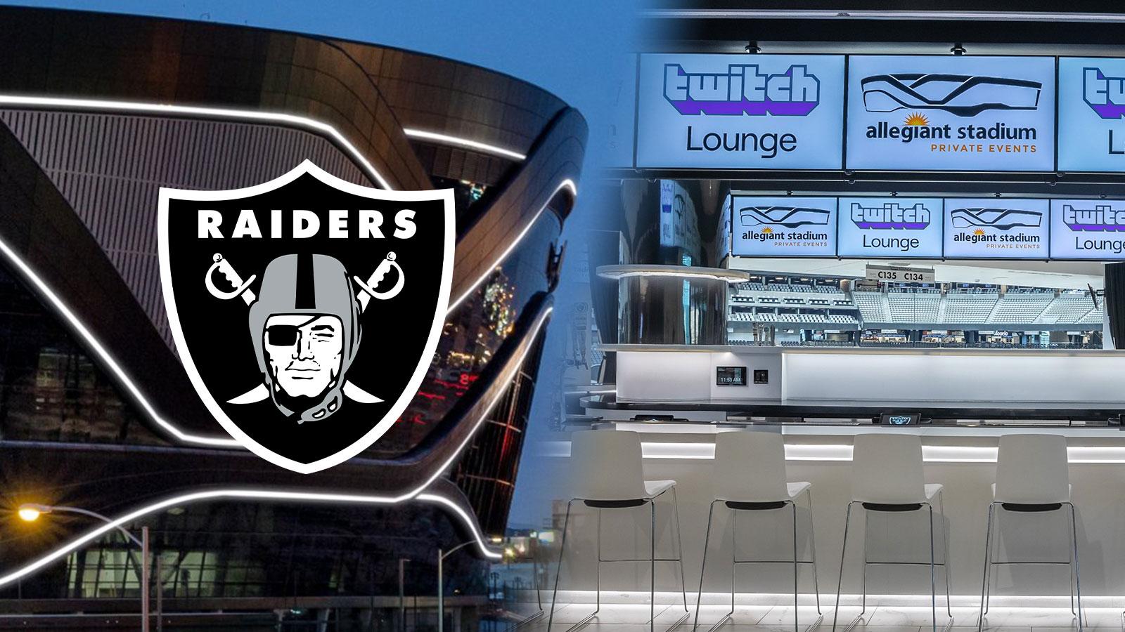 Raiders Stadium Twitch Lounge
