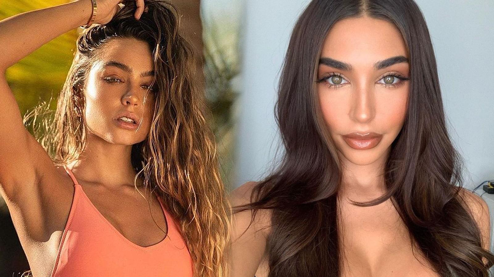 Sommer Ray and Chantel Jeffries pose for the camera.