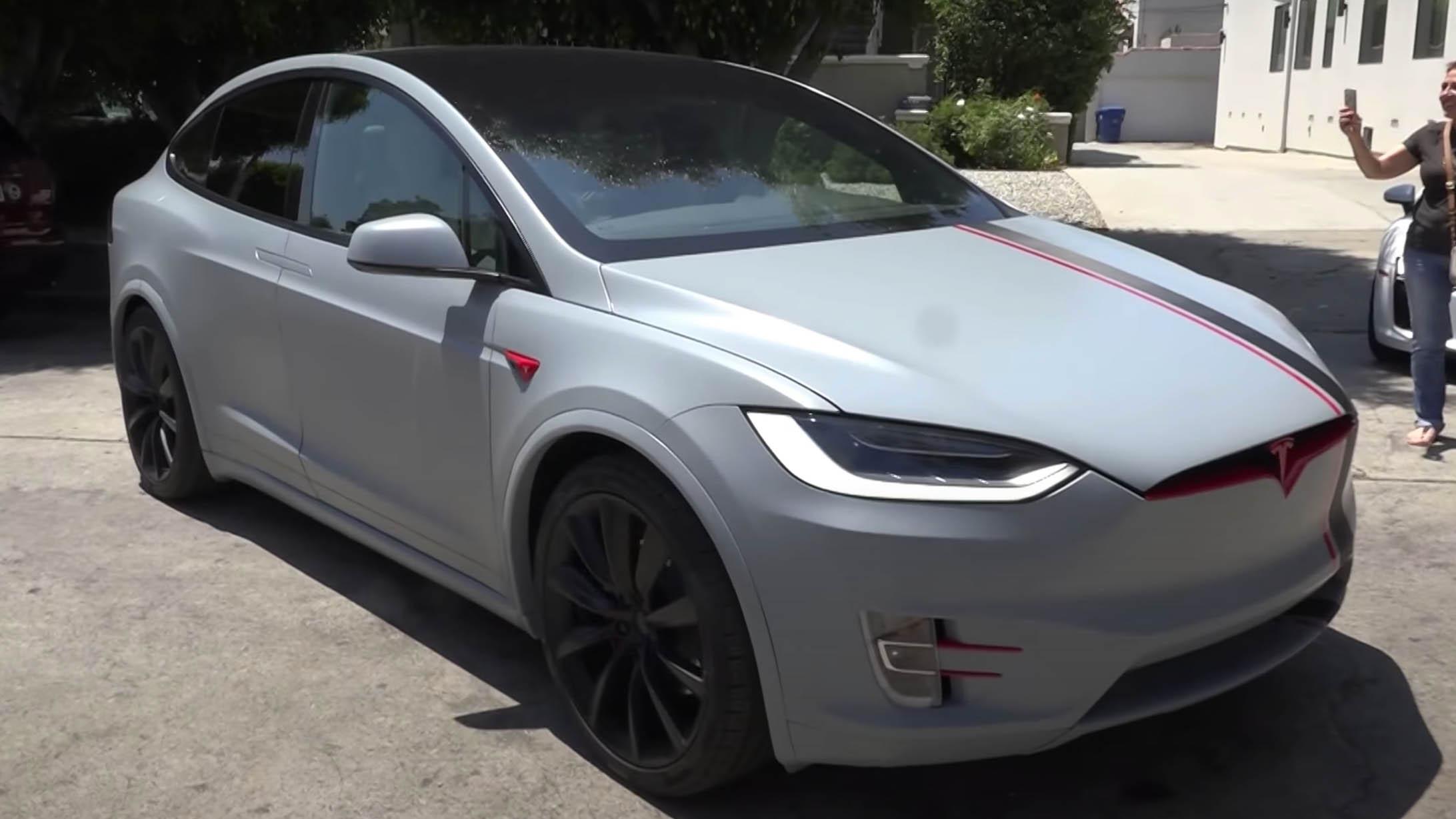 Tesla Model X jake paul