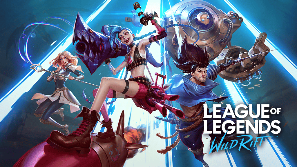 Lux, Jinx, Yasuo, Blitzcrank in League of Legends Wild Rift