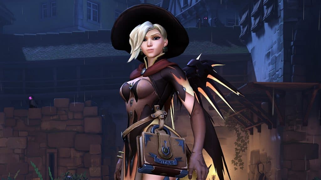 Witch Mercy in Overwatch