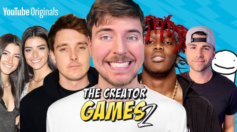 mrbeast is back to present #TheCreatorGames 2! Today at 2pm PT, 24