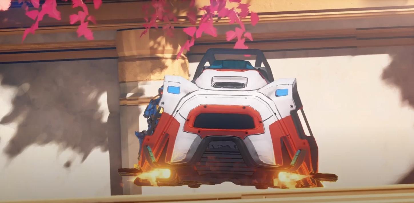 a new vehicle called the trident that looks like a hovercraft is shown in the new ascension trailer