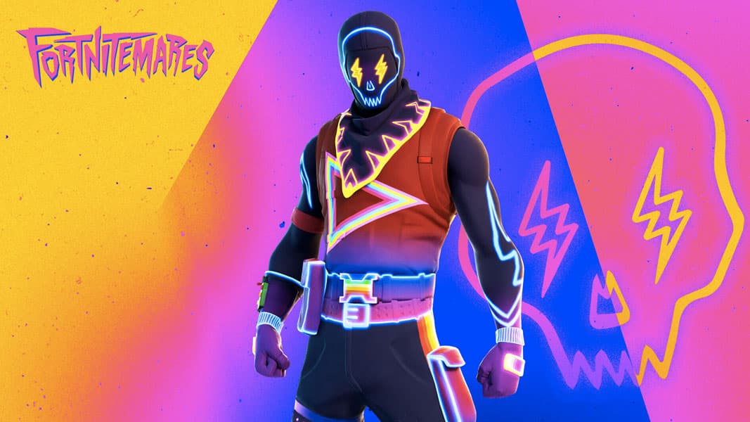 Screenshot of the J Balvin Fortnite skin style for Party Trooper