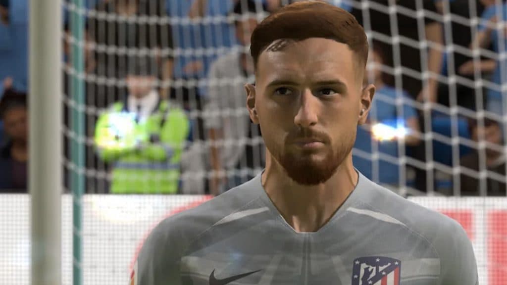Jan Oblak face in FIFA 21