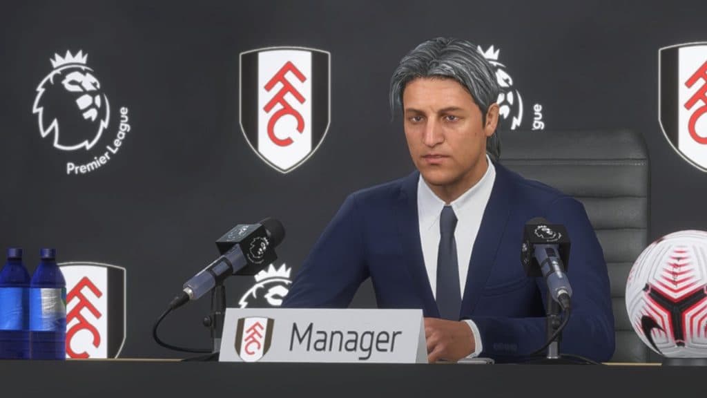 FIFA 21 career mode manager