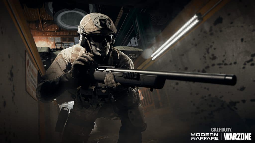 Player using a shotgun in Modern Warfare,