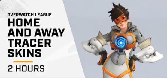 Tracer's home/away OWL skin