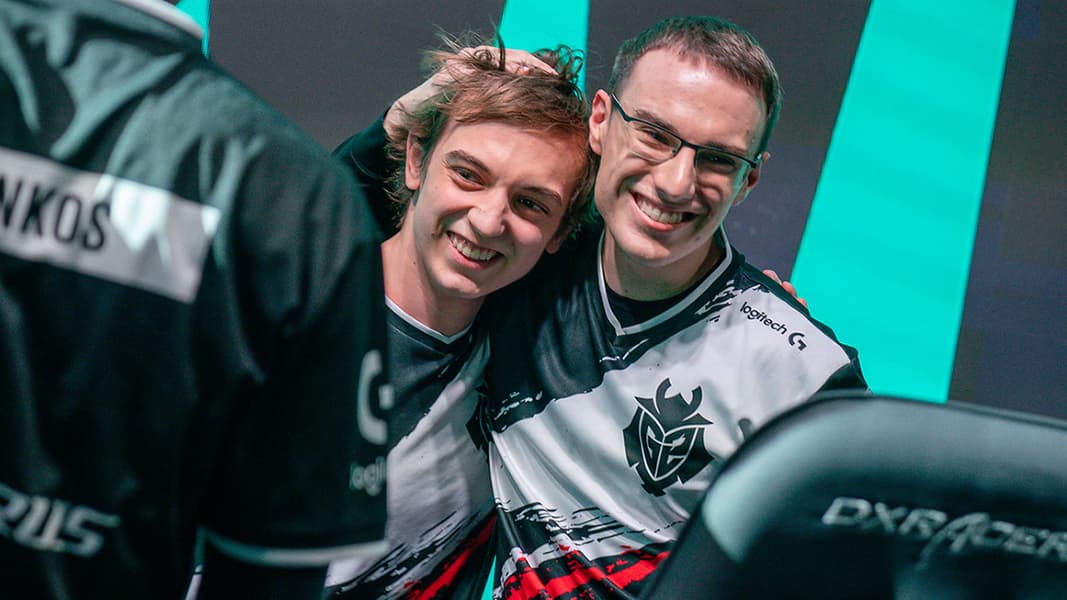 Perkz and caps at LEC stage Berlin