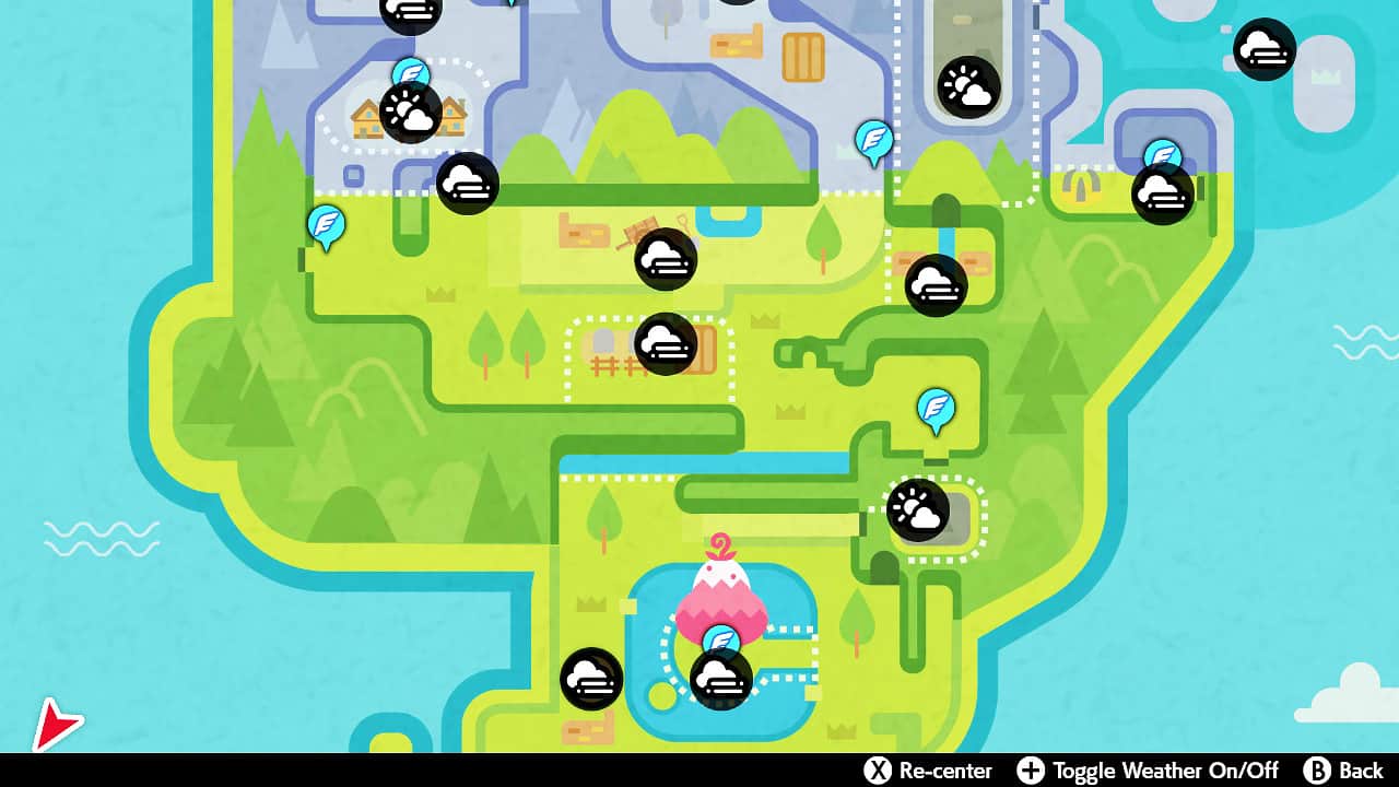 pokemon crown tundra map