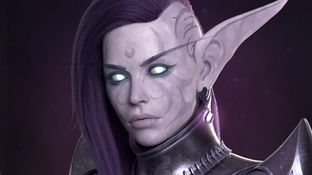 Shandris is a strong Alliance night elf who fights for High Priestess Tyrande Whisperwind.