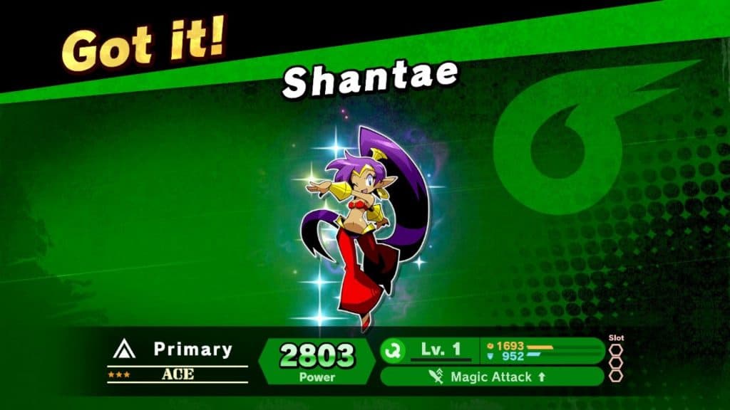 Shantae's Spirit in Smash Ultimate