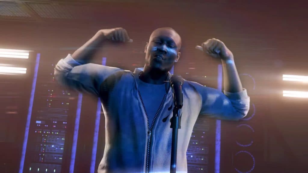 Stormzy 'filmed' his entire Rainfall music video inside Watch Dogs: Legion.