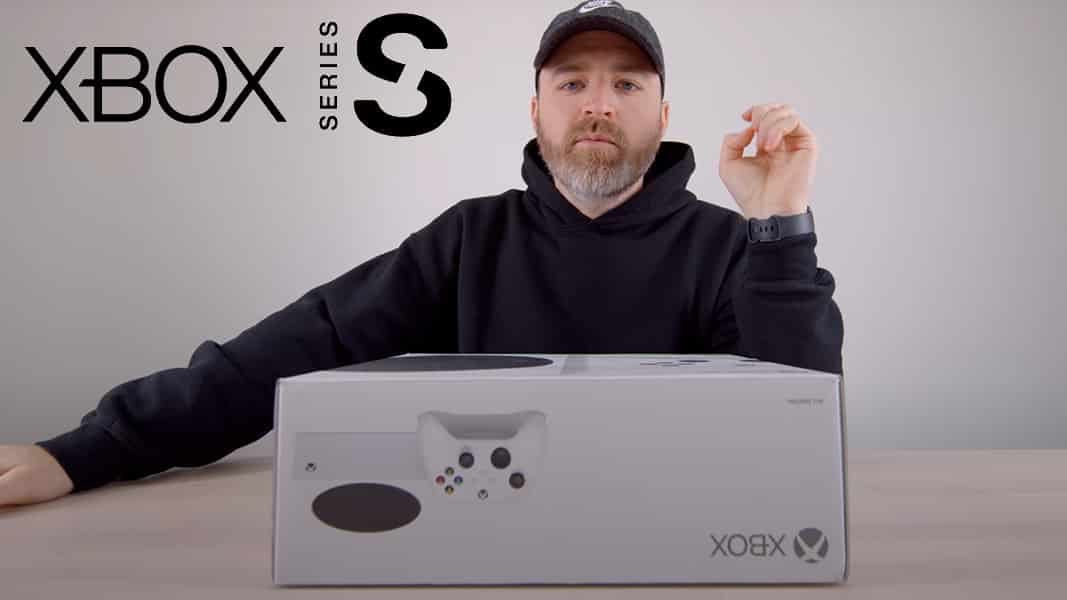 Unbox therapy with xbox series s