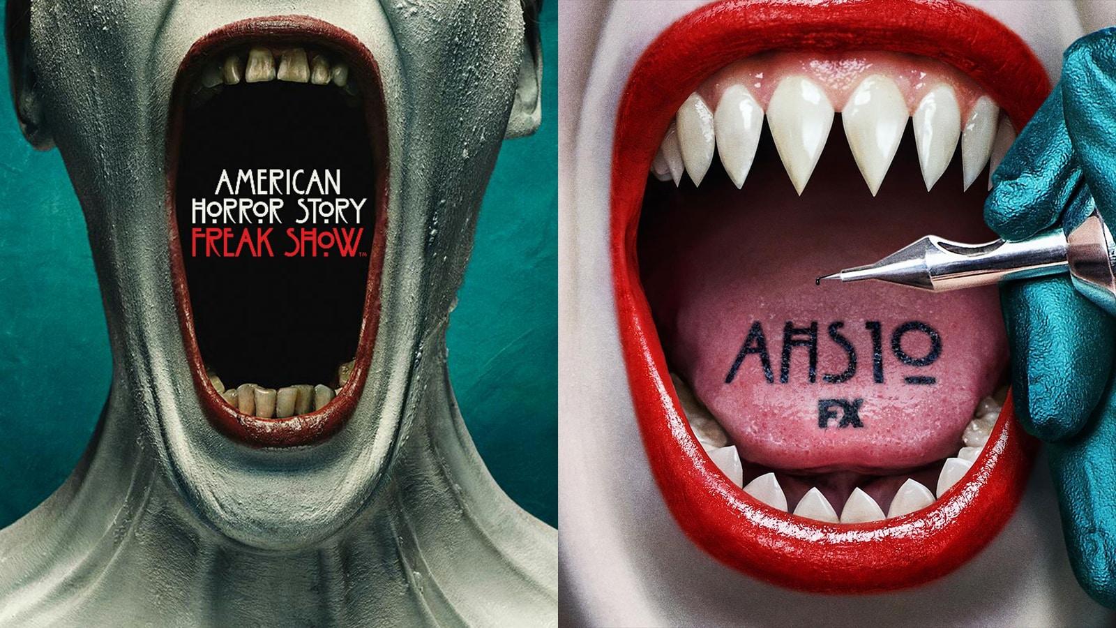 American Horror Story Season 10 and Freak Show posters