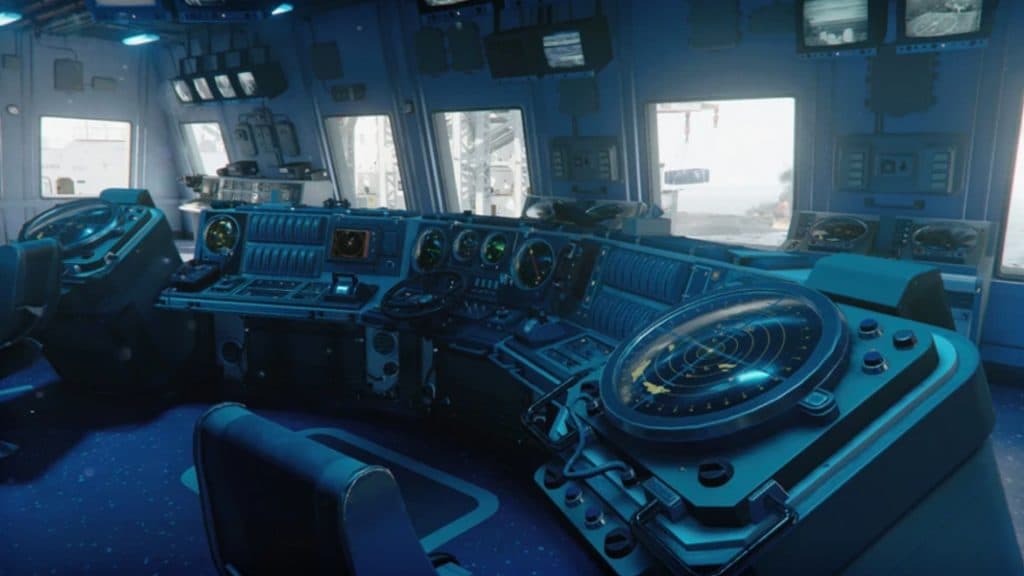 Armada Control Room in Black Ops Cold War