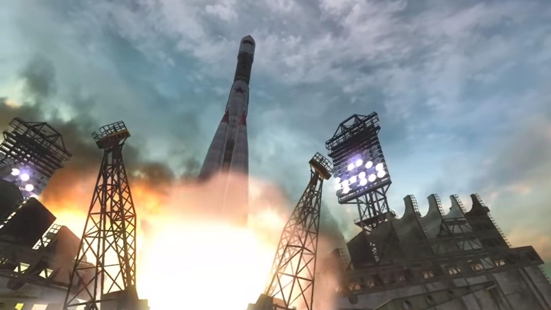a missile launching in cod black ops