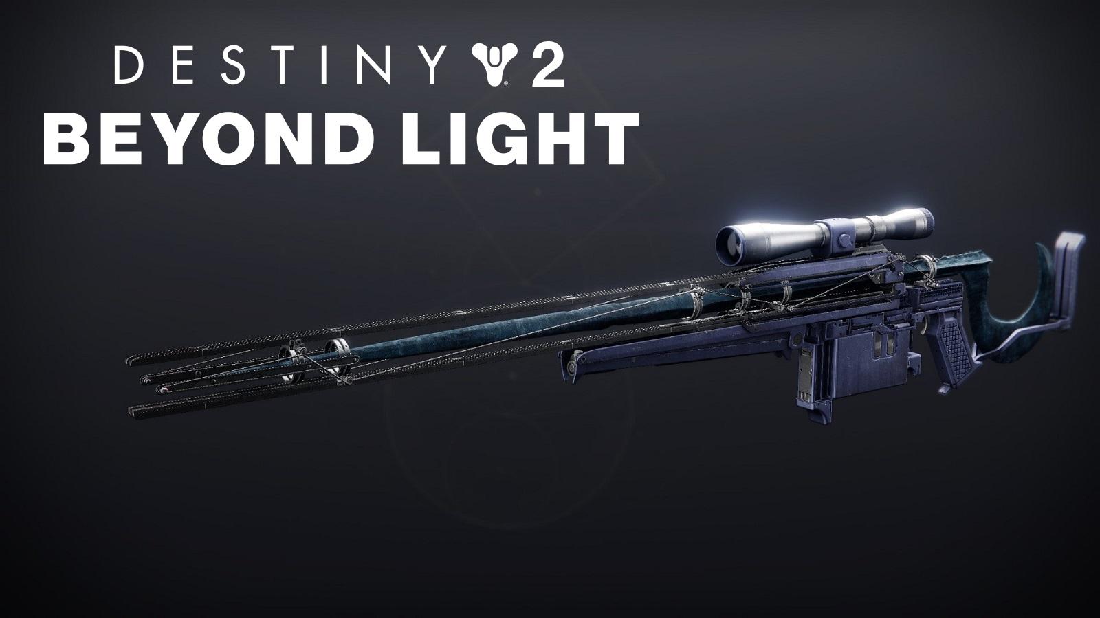 Destiny 2 Beyond Light Cloudstrike Exotic Sniper Rifle