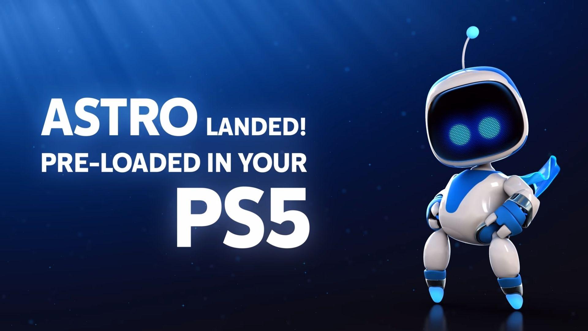 astros playroom comes installed on PS5
