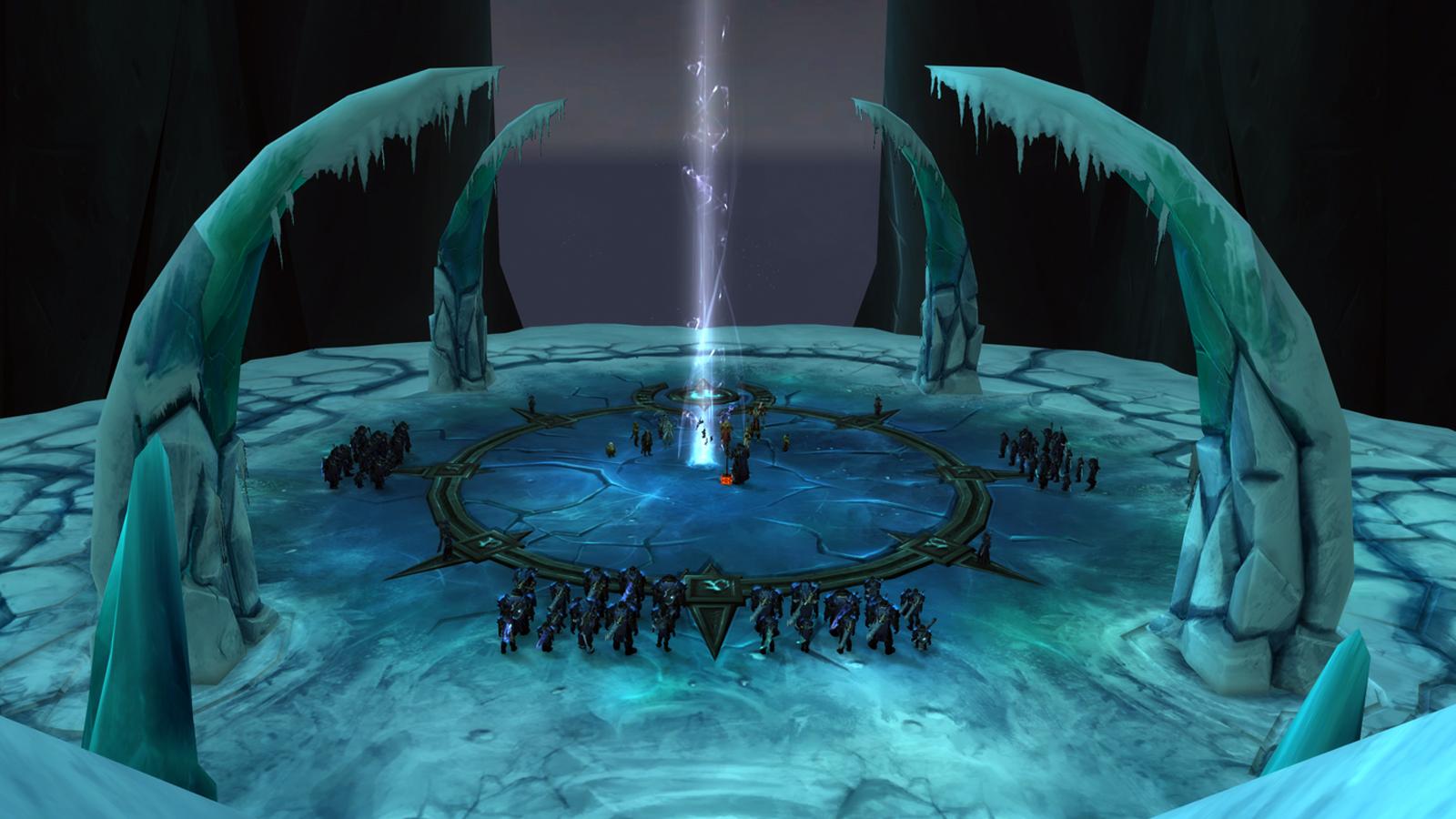 The Frozen Throne in Wrath of the Lich King/Shadowlands
