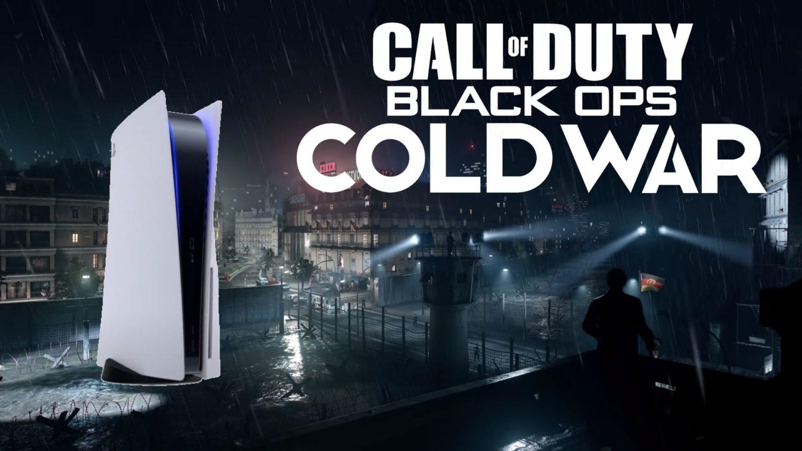 Playstation PS5 Call Of Duty Black Ops Cold War Multicolor