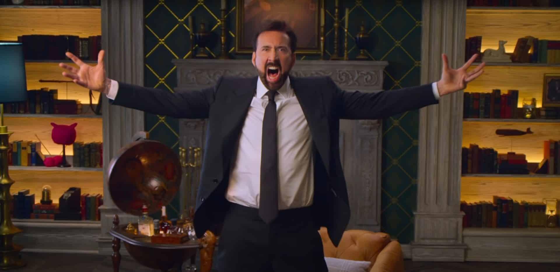 Nicholas Cage in Netflix's History of Swear Words