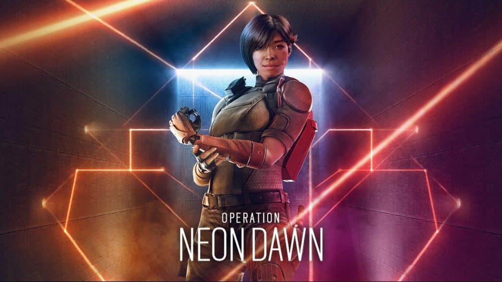 Operation Neon Dawn header for Rainbow Six Siege
