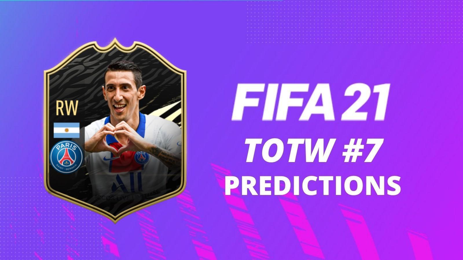 FIFA 21 Team of the Week 7 predictions