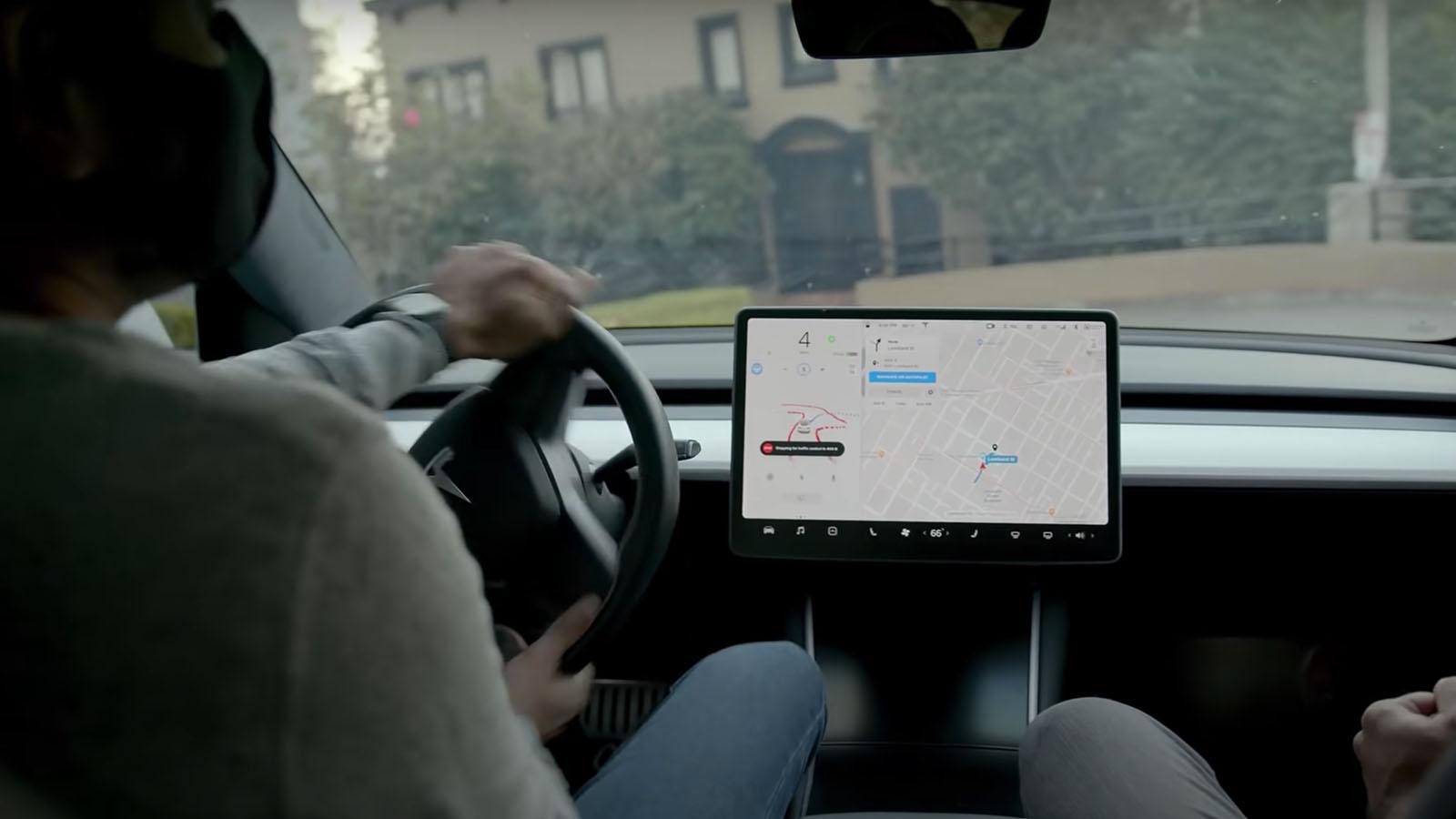 Tesla Autopilot intervention
