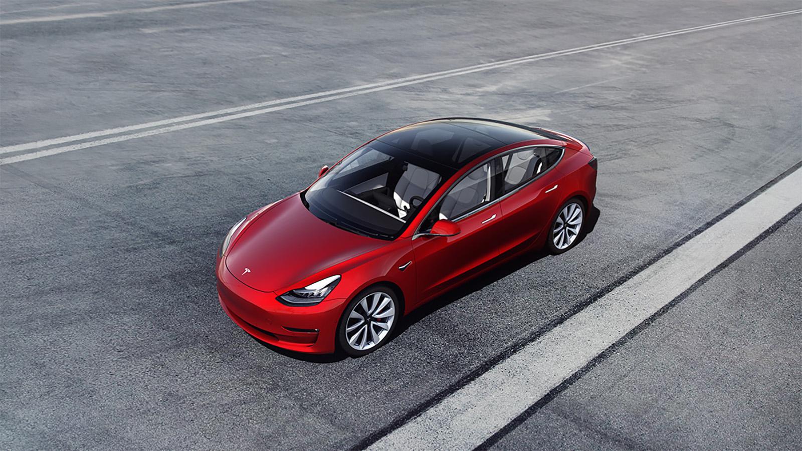 Tesla Model 3 Self Driving