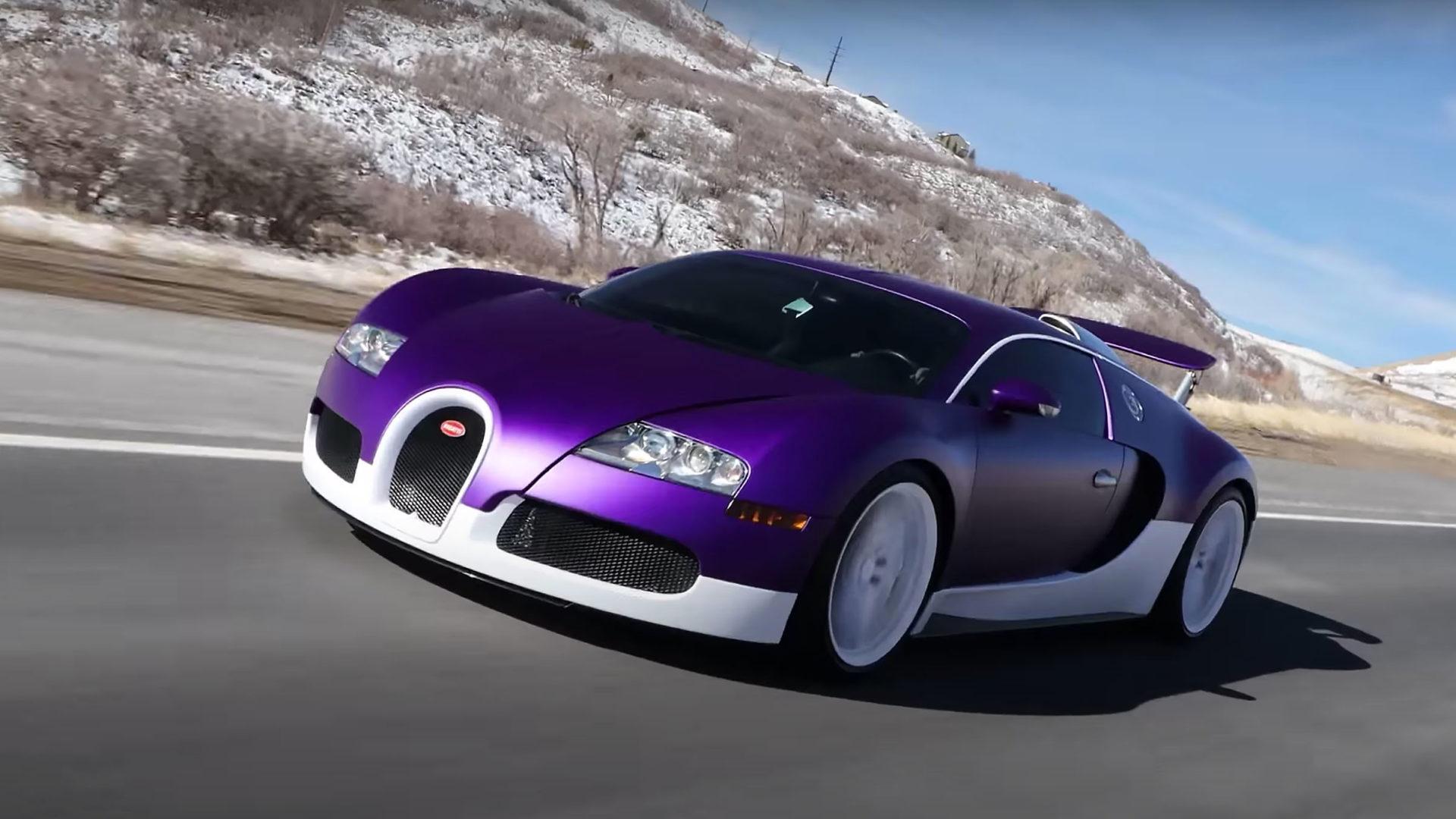 TheStradman Purple Veyron