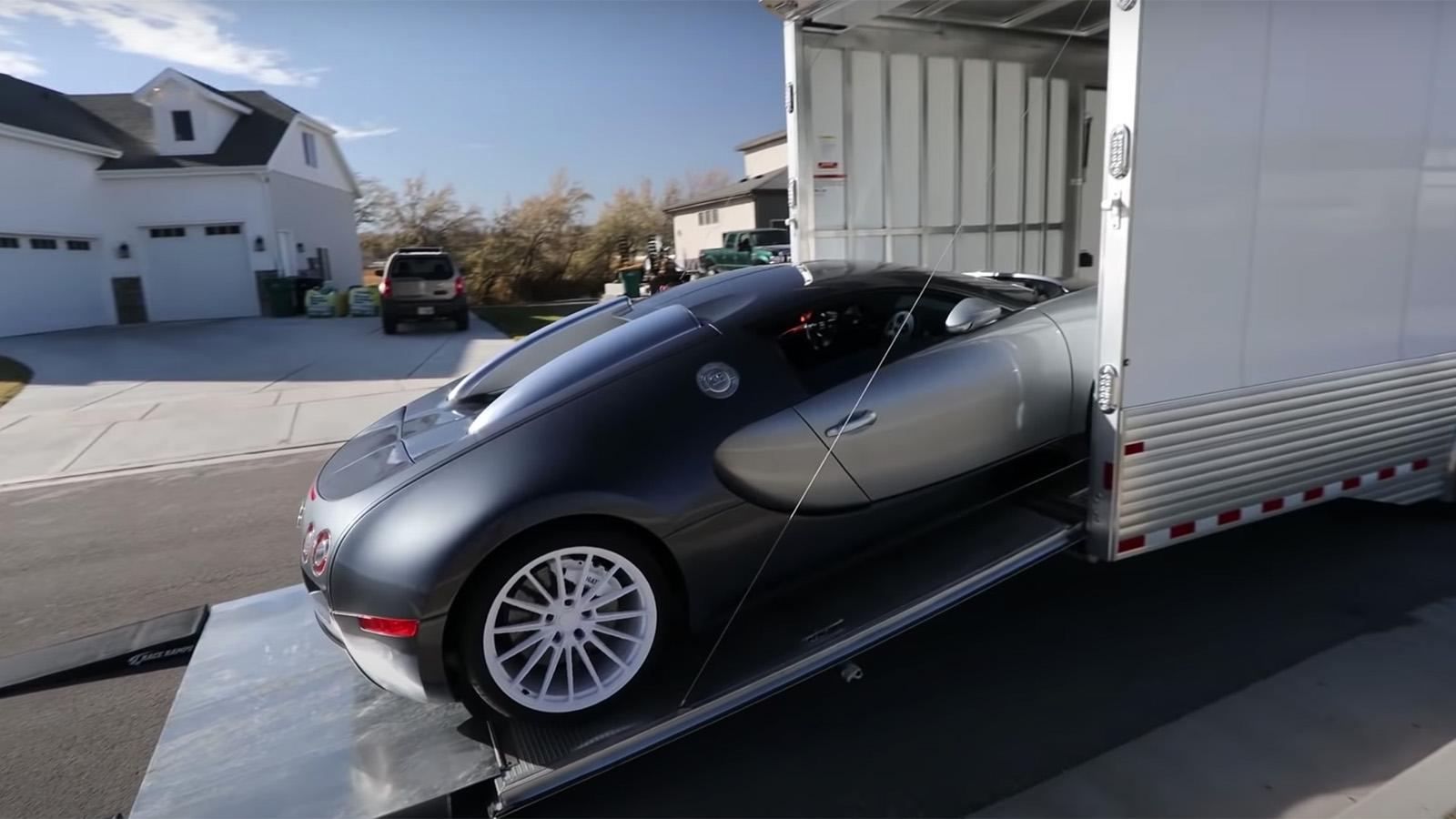 TheStradman Veyron on Trailer