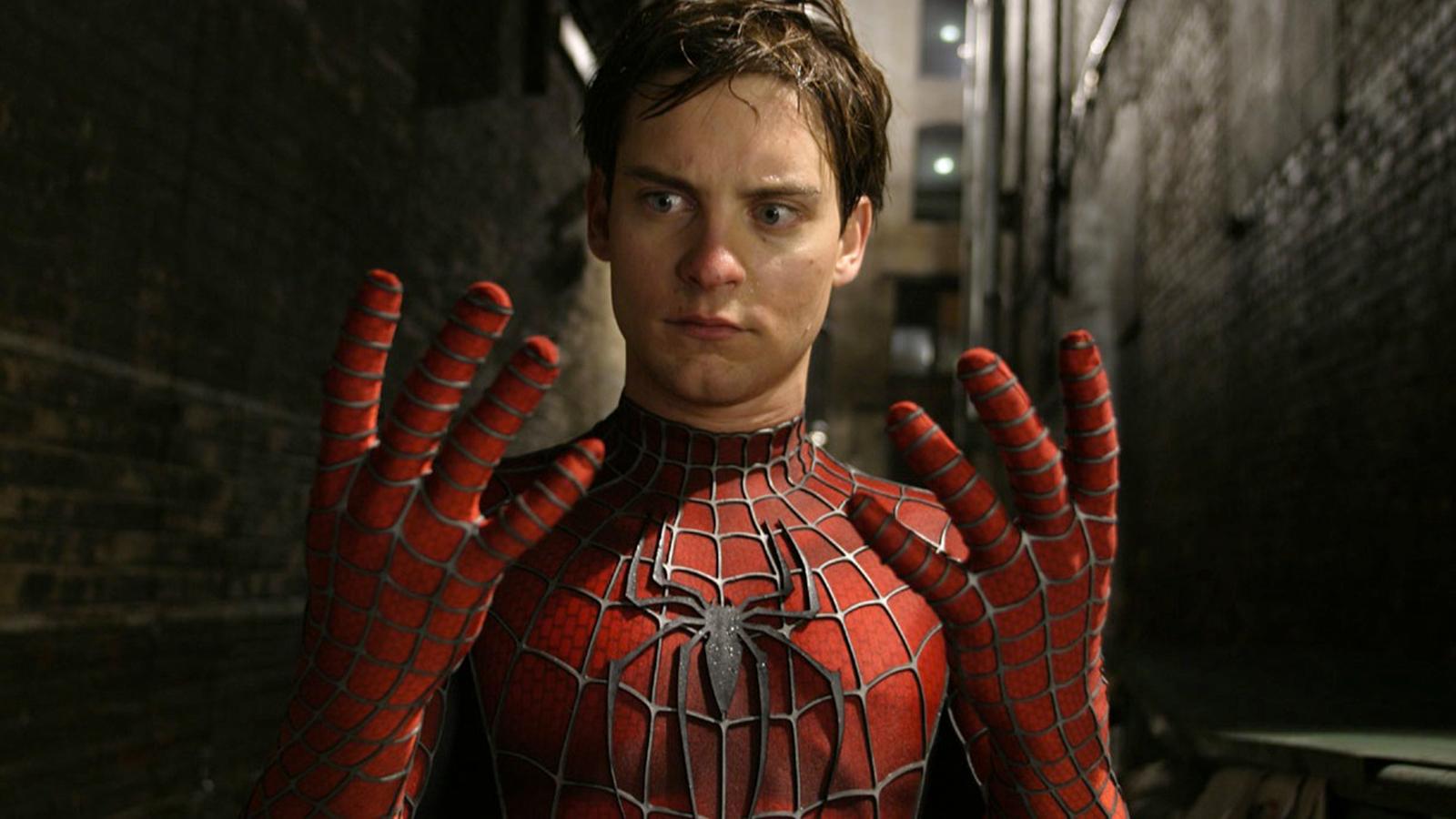 Toby Maguire in Spider-Man