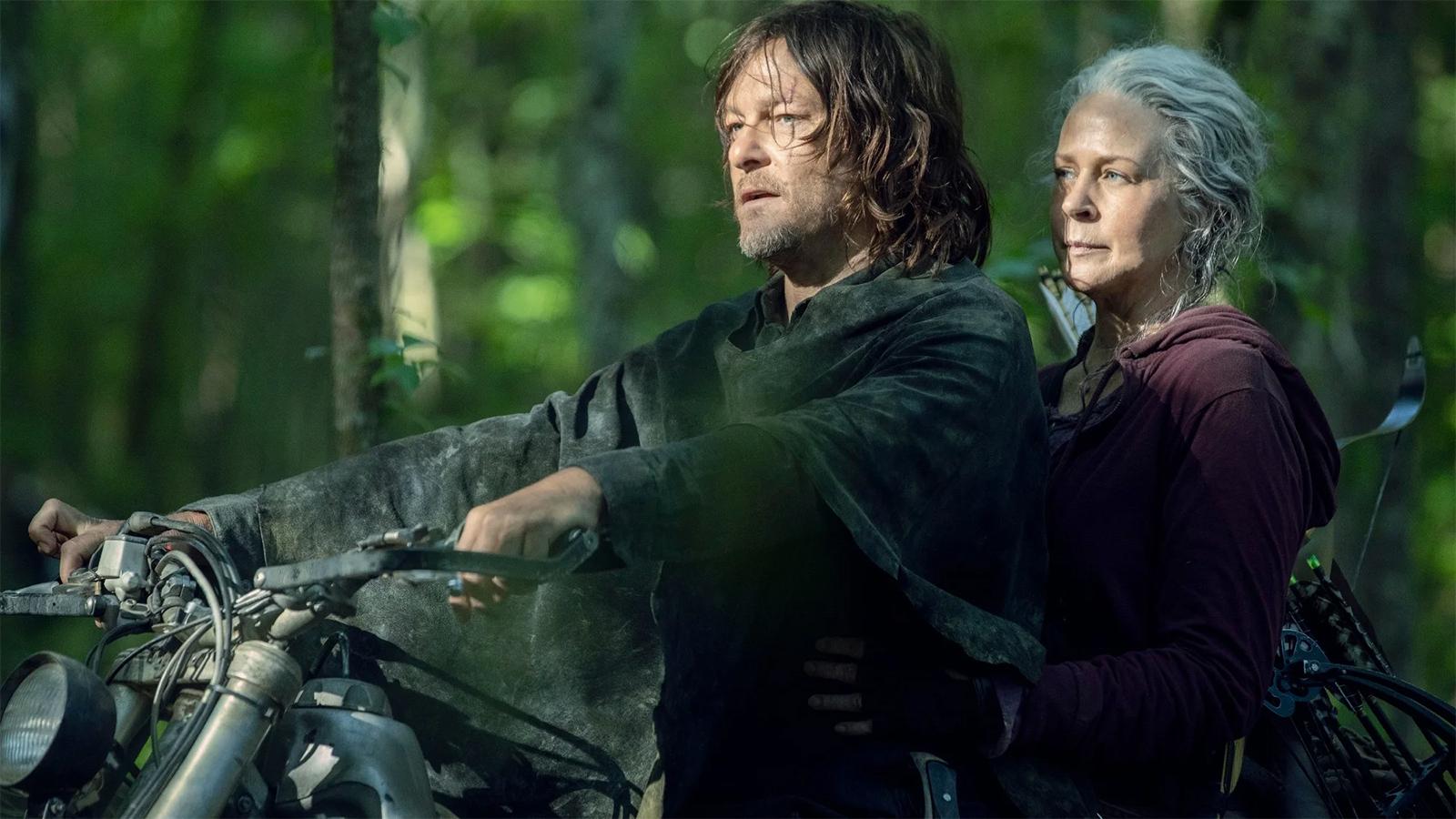 Daryl and Carol in The Walking Dead