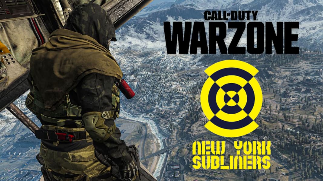 Warzone image with logo and NYSL logo
