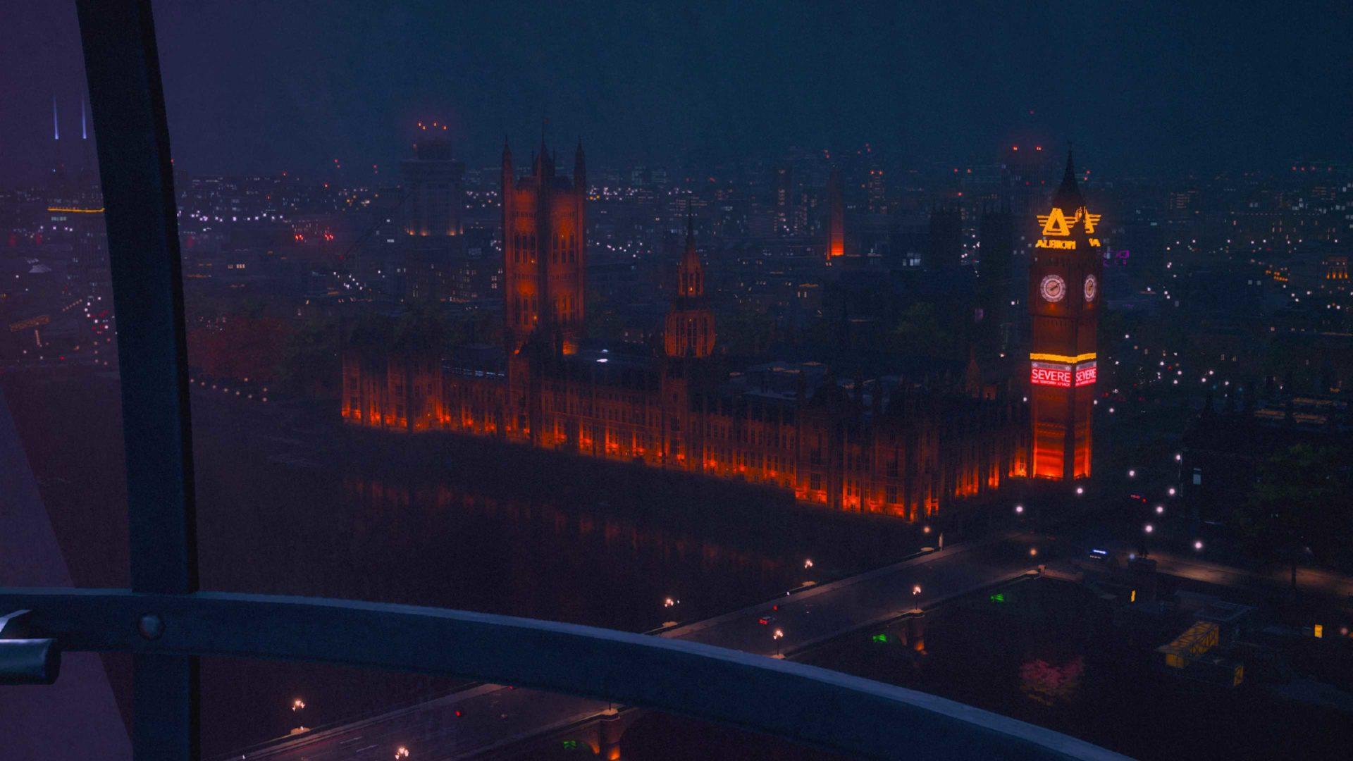 westminster abbey and big ben in watch dogs legion