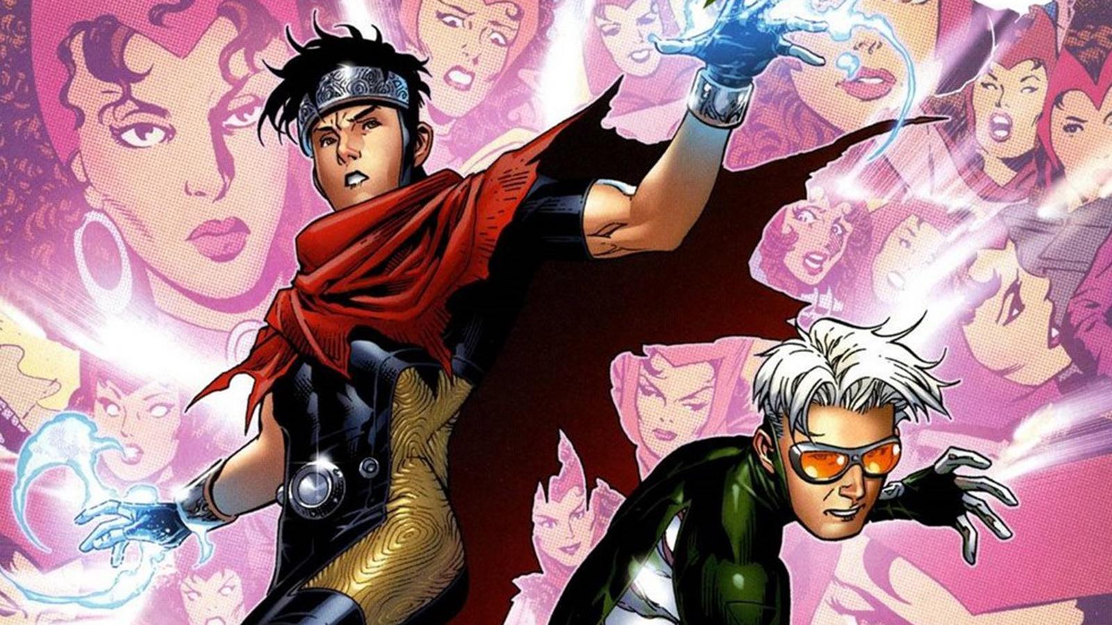 Wiccan and Speed in Young Avengers