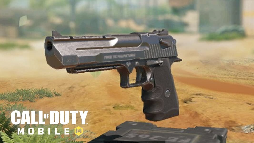 Desert Eagle pistol, the .50 GS handgun, in CoD Mobile