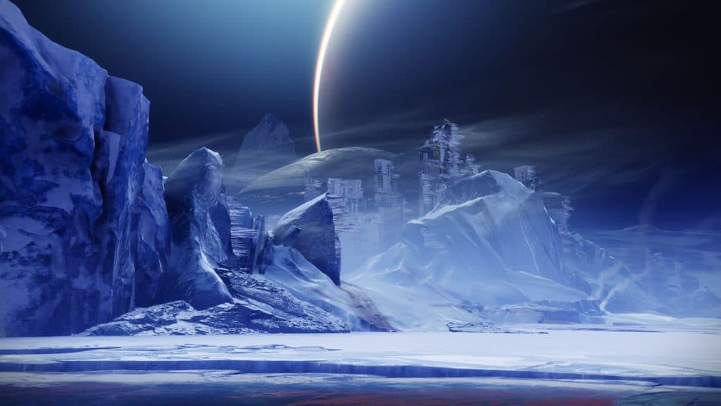 New Destiny 2 Beyond Light map location, Europa.
