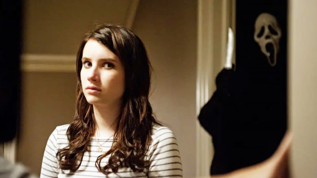 Scream 4 introduced a new cast such as Emma Roberts.