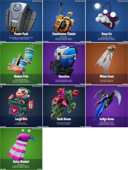 Fortnite Patch v24.40 - All Leaked Cosmetics