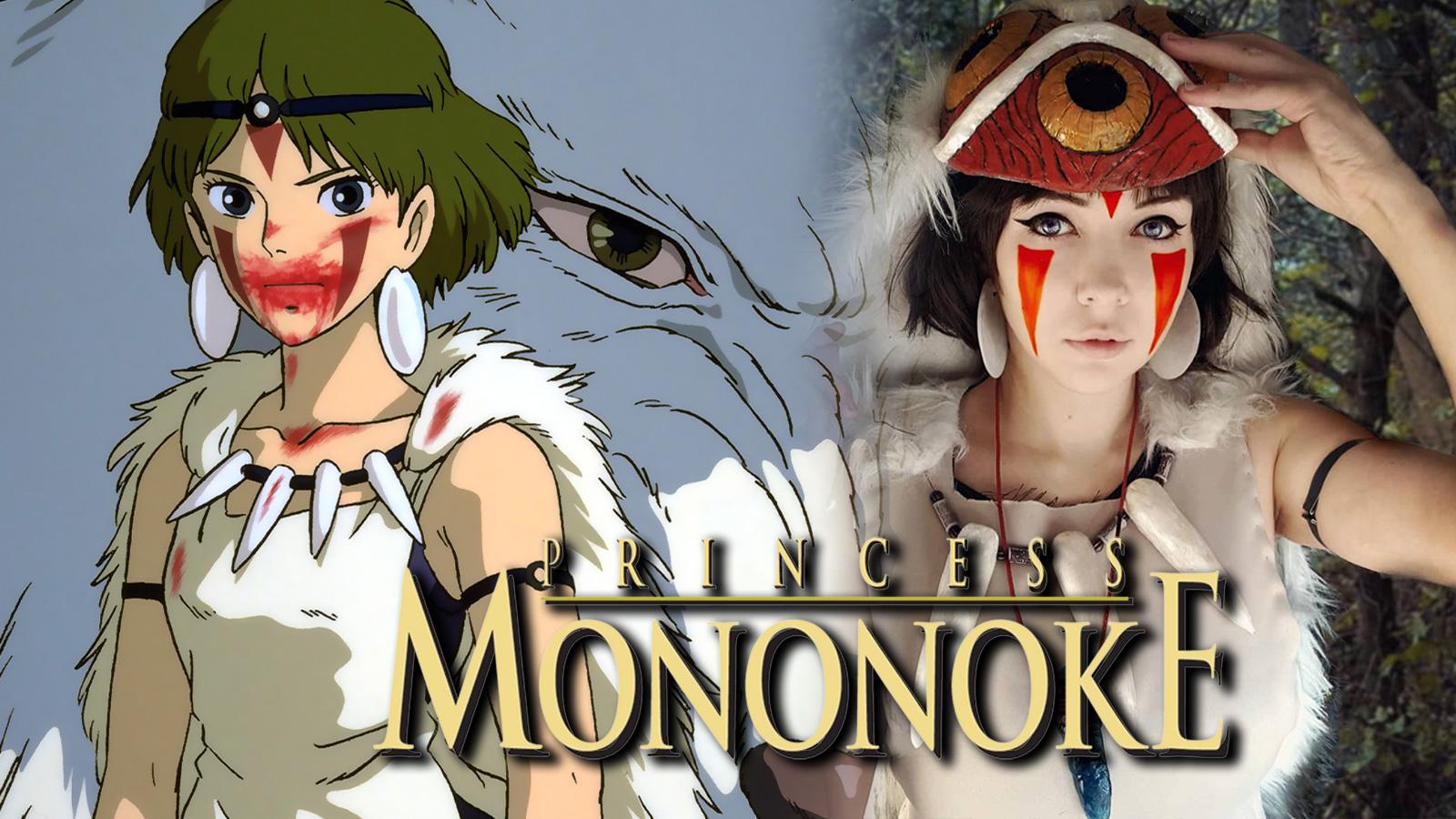 Princess Mononoke cosplayer runs with wolves as Studio Ghibli heroine San -  Dexerto