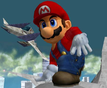 Mario in Super Smash Bros Melee