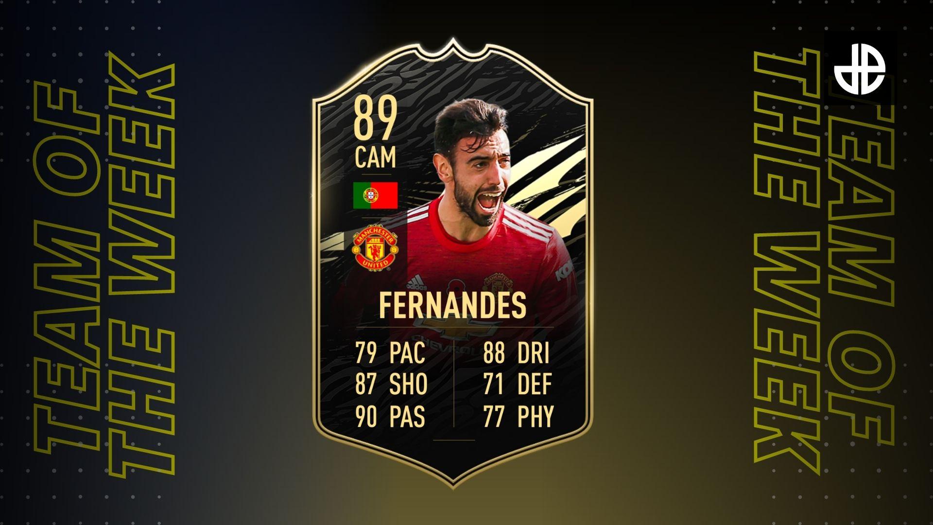 FIFA 21 TOTW 7 Fernandes