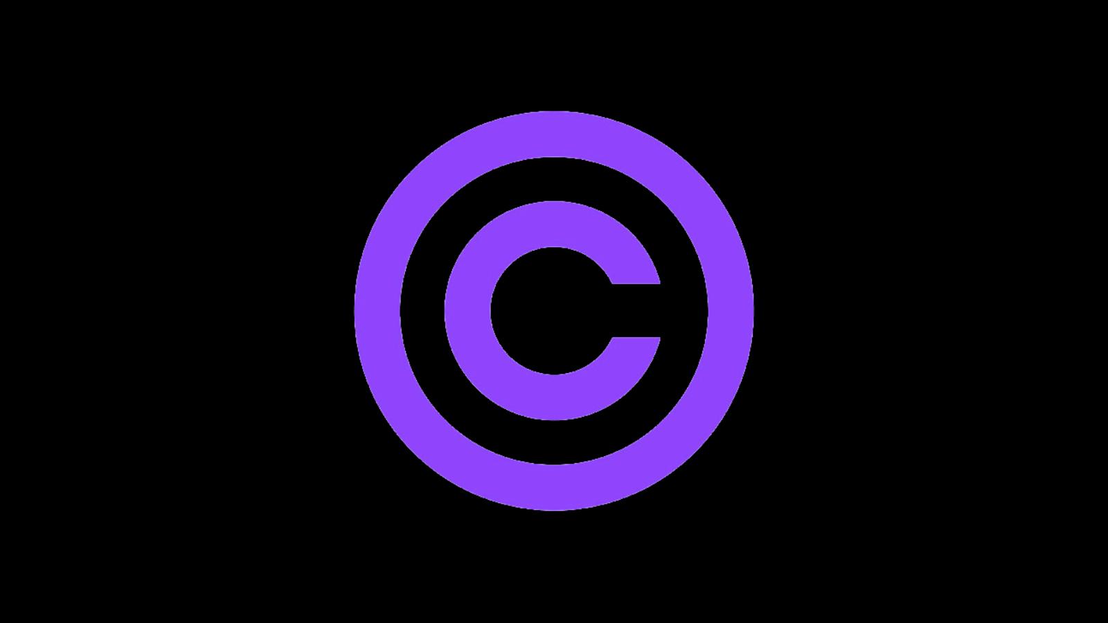 Twitch DMCA copyright logo