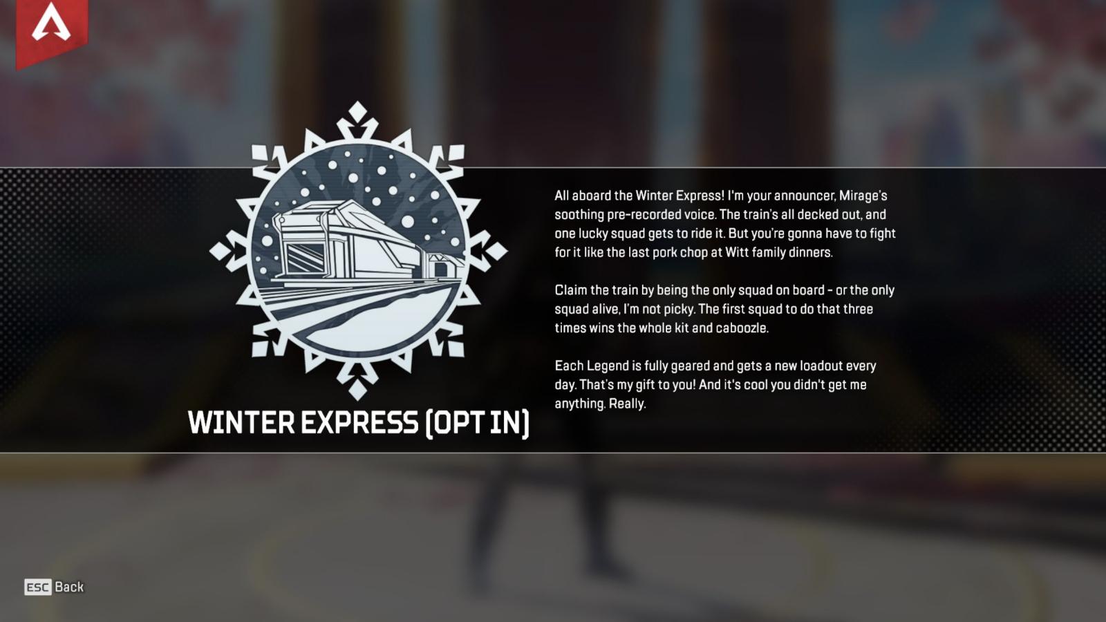 Winter Express LTM 2020