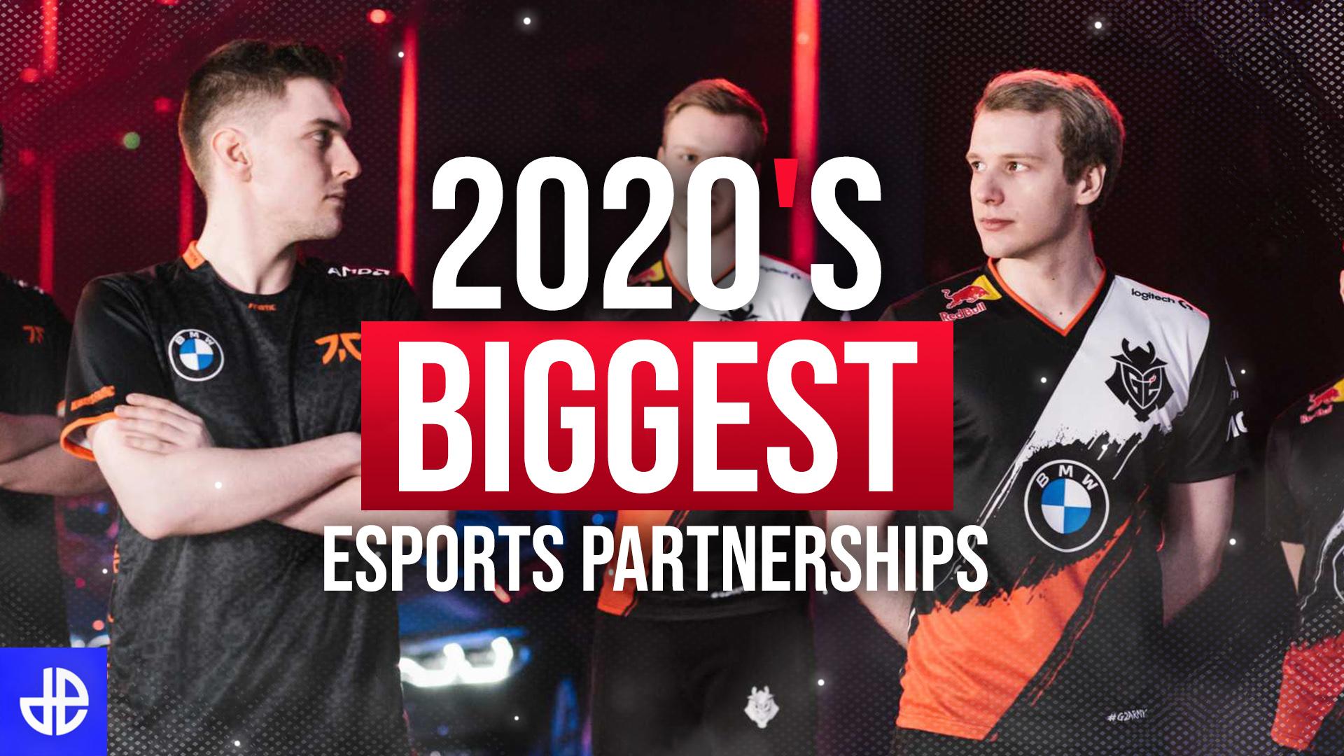 Biggest esports partnerships in 2020